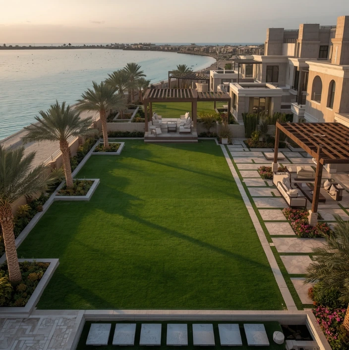 landscaping services in Al Shamkha Abu Dhabi. Custom villa gardens, pergolas, irrigation systems, lawns, and outdoor living spaces. Garden design and landscaping services in Al Shamkha Abu Dhabi. Custom villa gardens, pergolas, irrigation systems, lawns, and outdoor living spaces.