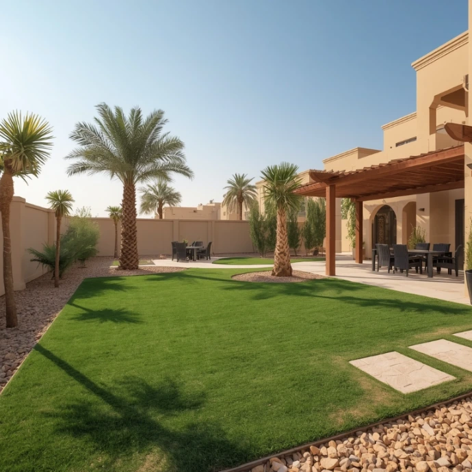 Trusted landscaping specialists in Al Reem Island Abu Dhabi providing rooftop gardens, terrace landscaping, pergolas, decorative planting, and sustainable irrigation systems.