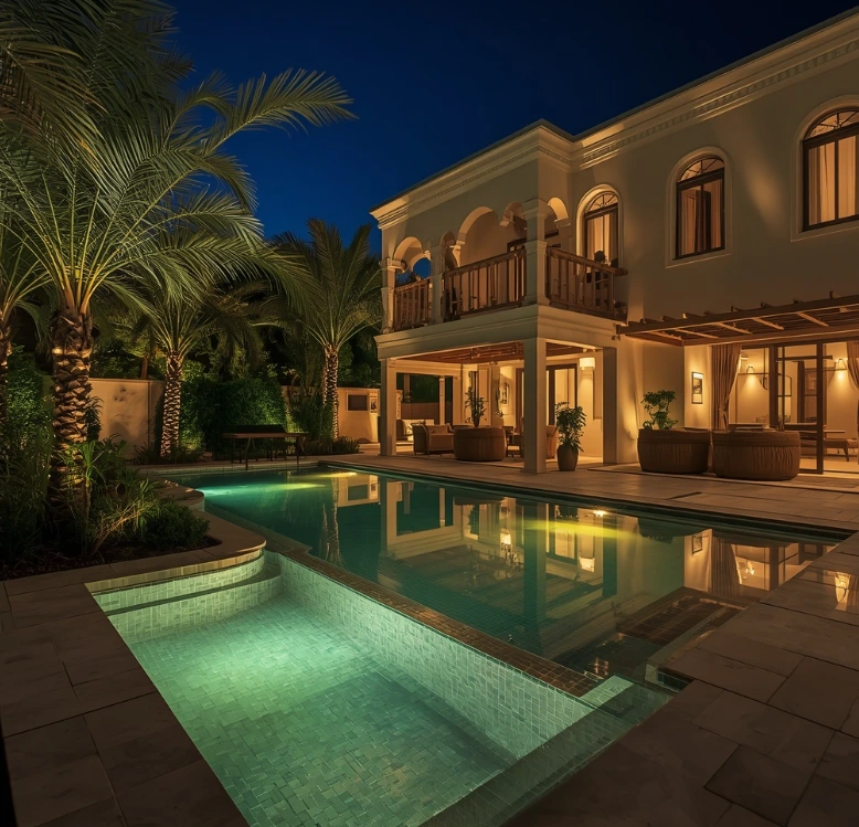 elegant villa landscapes, bespoke gardens, luxury swimming pools, pergolas, and sustainable outdoor spaces throughout Yas Island Abu Dhabi. Green Sights Landscaping LLC creates elegant villa landscapes, bespoke gardens, luxury swimming pools, pergolas, and sustainable outdoor spaces throughout Yas Island Abu Dhabi.