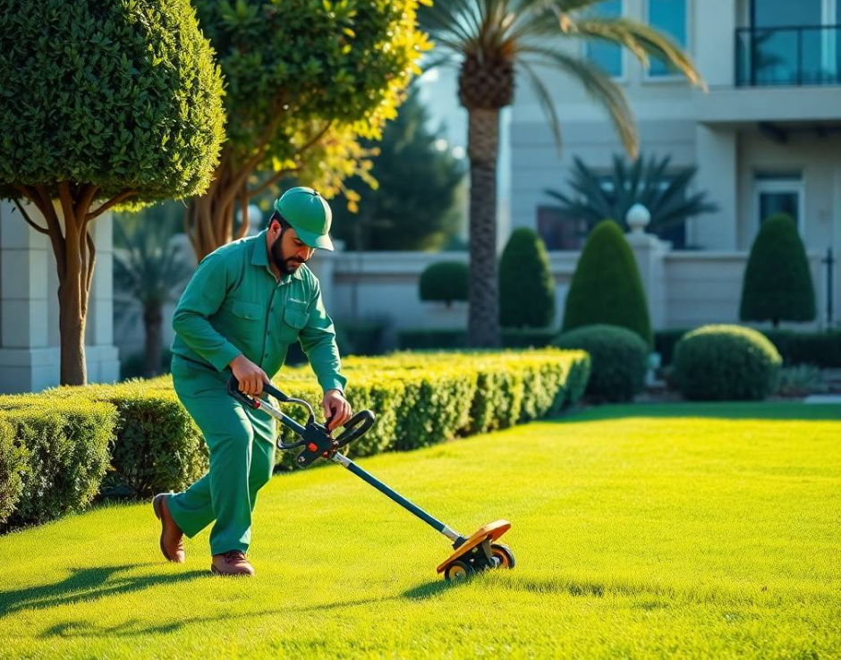Maintain a greener Yas Island garden with expert landscaping, irrigation care, lawn maintenance, planting and seasonal garden improvement services.