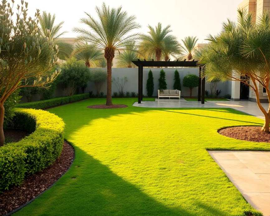 Get complete garden maintenance in Yas Island Abu Dhabi, including pruning, lawn care, planting, fertilization, irrigation and landscape improvements.