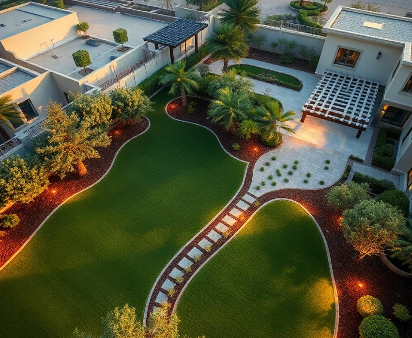 Maintain a greener Al Reef garden with expert landscaping, irrigation care, lawn maintenance, planting and seasonal garden improvement services.