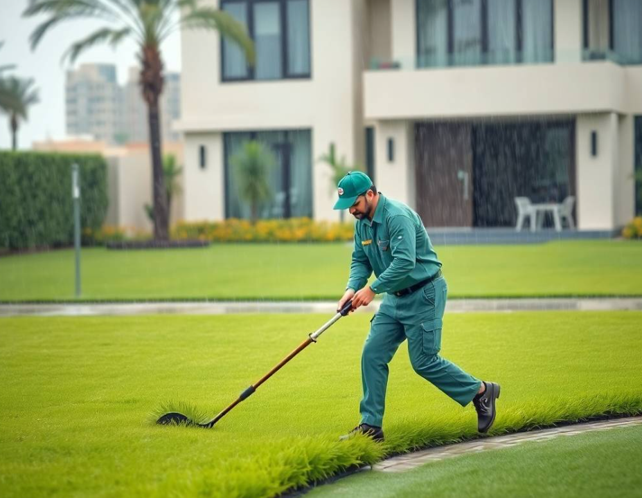 Get complete garden maintenance in MBZ City Abu Dhabi, including pruning, lawn care, planting, fertilization, irrigation and landscape improvements.