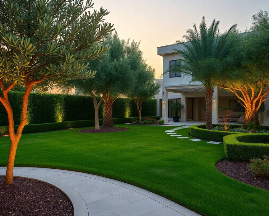 Maintain a greener Shakhbout City garden with expert landscaping, irrigation care, lawn maintenance, planting and seasonal garden improvement services.