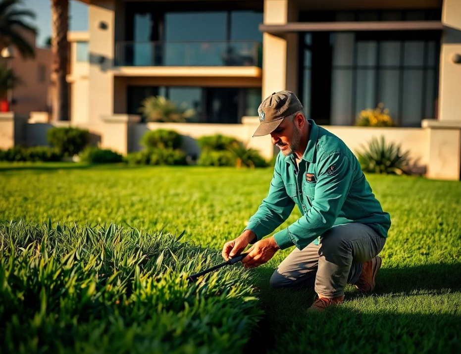 Get complete garden maintenance in Shakhbout City Abu Dhabi, including pruning, lawn care, planting, fertilization, irrigation and landscape improvements.