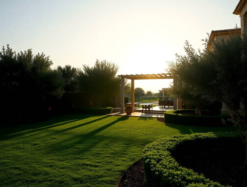 Maintain a greener Al Shamkha garden with expert landscaping, irrigation care, lawn maintenance, planting and seasonal garden improvement services.