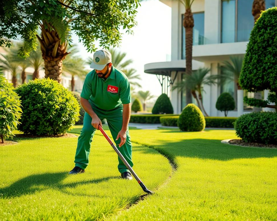 Get complete garden maintenance in Al Bateen Abu Dhabi, including pruning, lawn care, planting, fertilization, irrigation and landscape improvements.