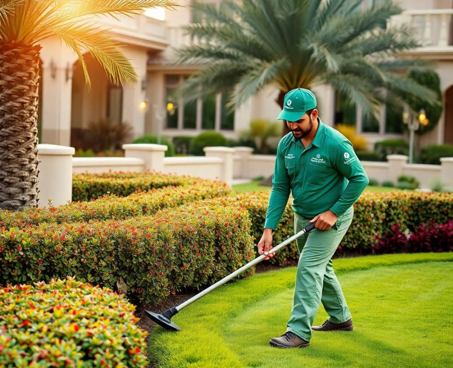 Maintain a greener Zayed City garden with expert landscaping, irrigation care, lawn maintenance, planting and seasonal garden improvement services.