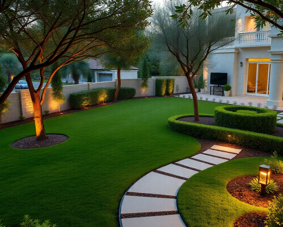 Get complete garden maintenance in Bloom Living Abu Dhabi, including pruning, lawn care, planting, fertilization, irrigation and landscape improvements.