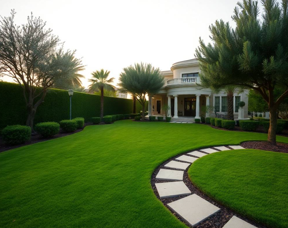 Get complete garden maintenance in Reem Island Abu Dhabi, including lawn care, tree pruning, planting, fertilization, irrigation and g