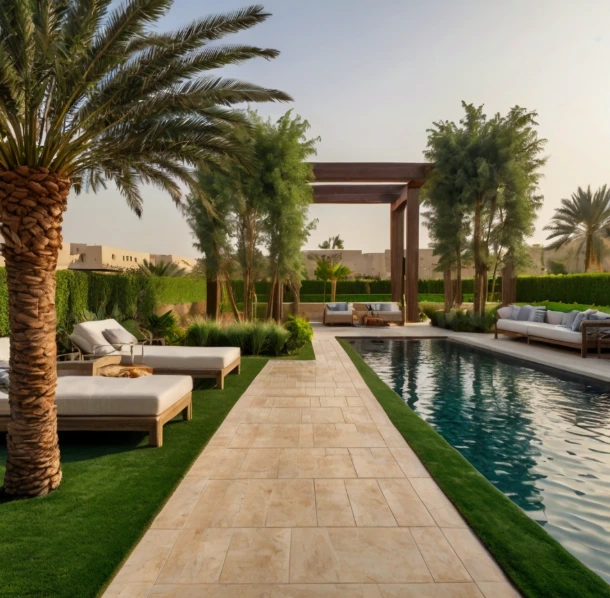Trusted landscape company in Rabdan Abu Dhabi offering residential and commercial landscaping services with modern design and expert execution.