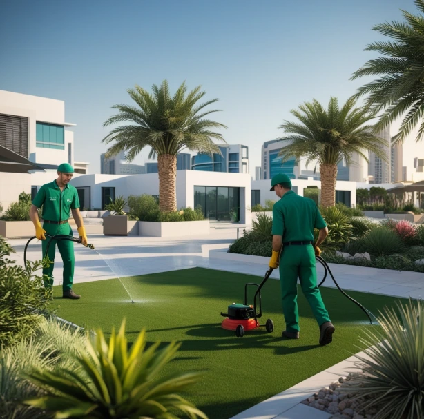 Landscaping in Al Qurm Abu Dhabi | Garden Experts UAE