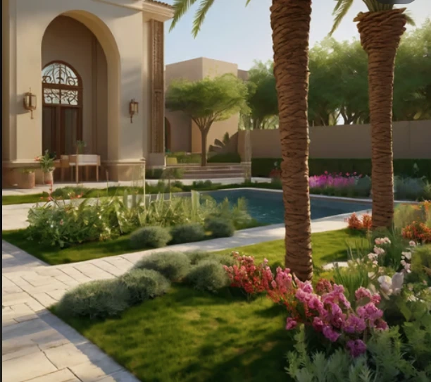 Swimming Pool Landscaping Ruwais Abu Dhabi | Pool Design | Ruwais, Abu Dhabi Swimming Pool Landscaping Ruwais Abu Dhabi | Pool Design | Ruwais, Abu Dhabi