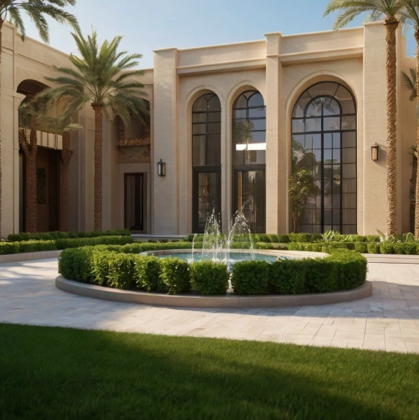 Complete garden services in Al Rawdah Abu Dhabi including landscaping, irrigation, trimming, cleaning, and maintenance for villas and properties.