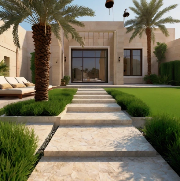Expert landscaping and gardening in Al Shamkha Abu Dhabi for villas and homes. Modern garden design, irrigation systems, and outdoor upgrades.